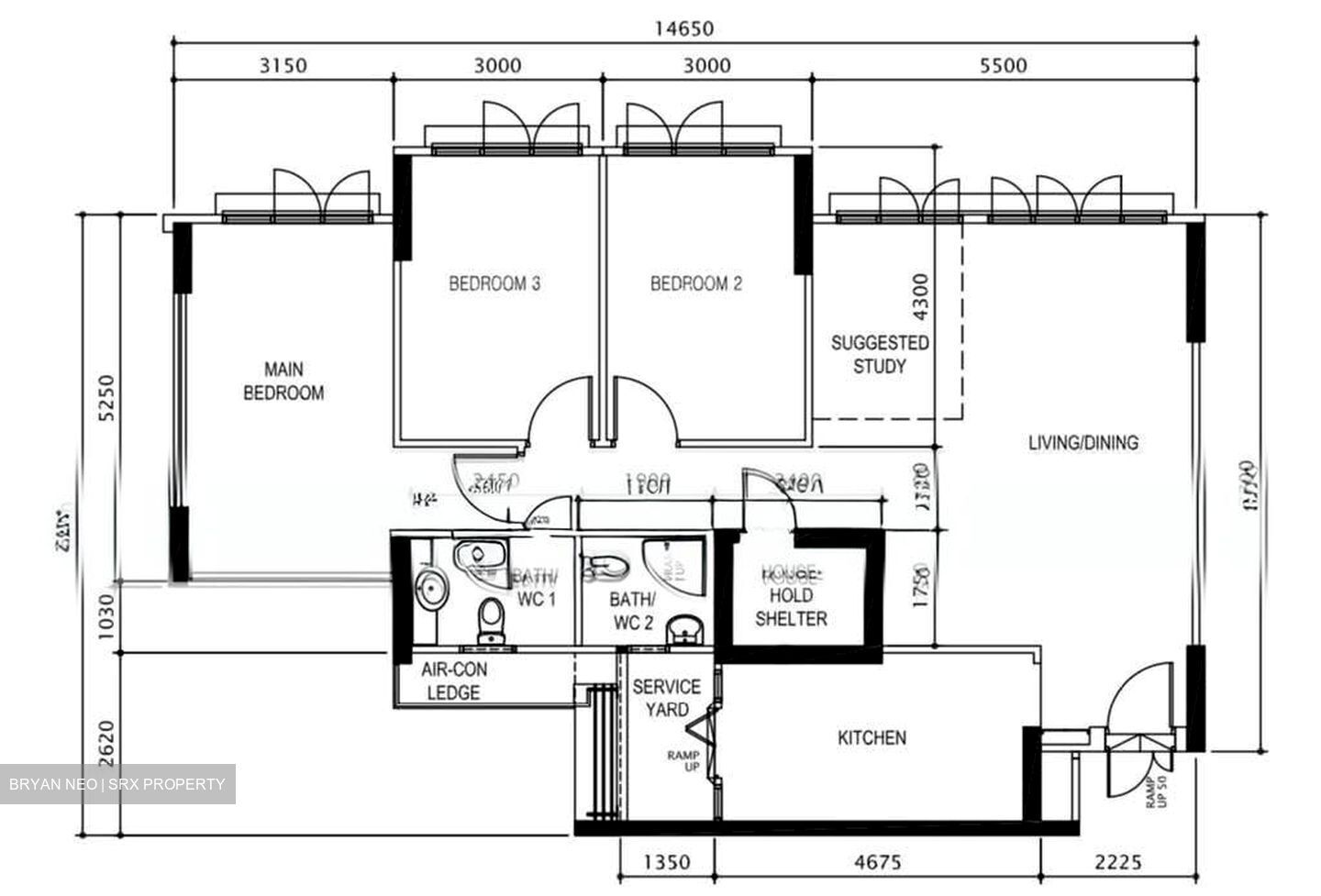 Blk 335C Yishun Riverwalk (Yishun), HDB 5 Rooms #555408051